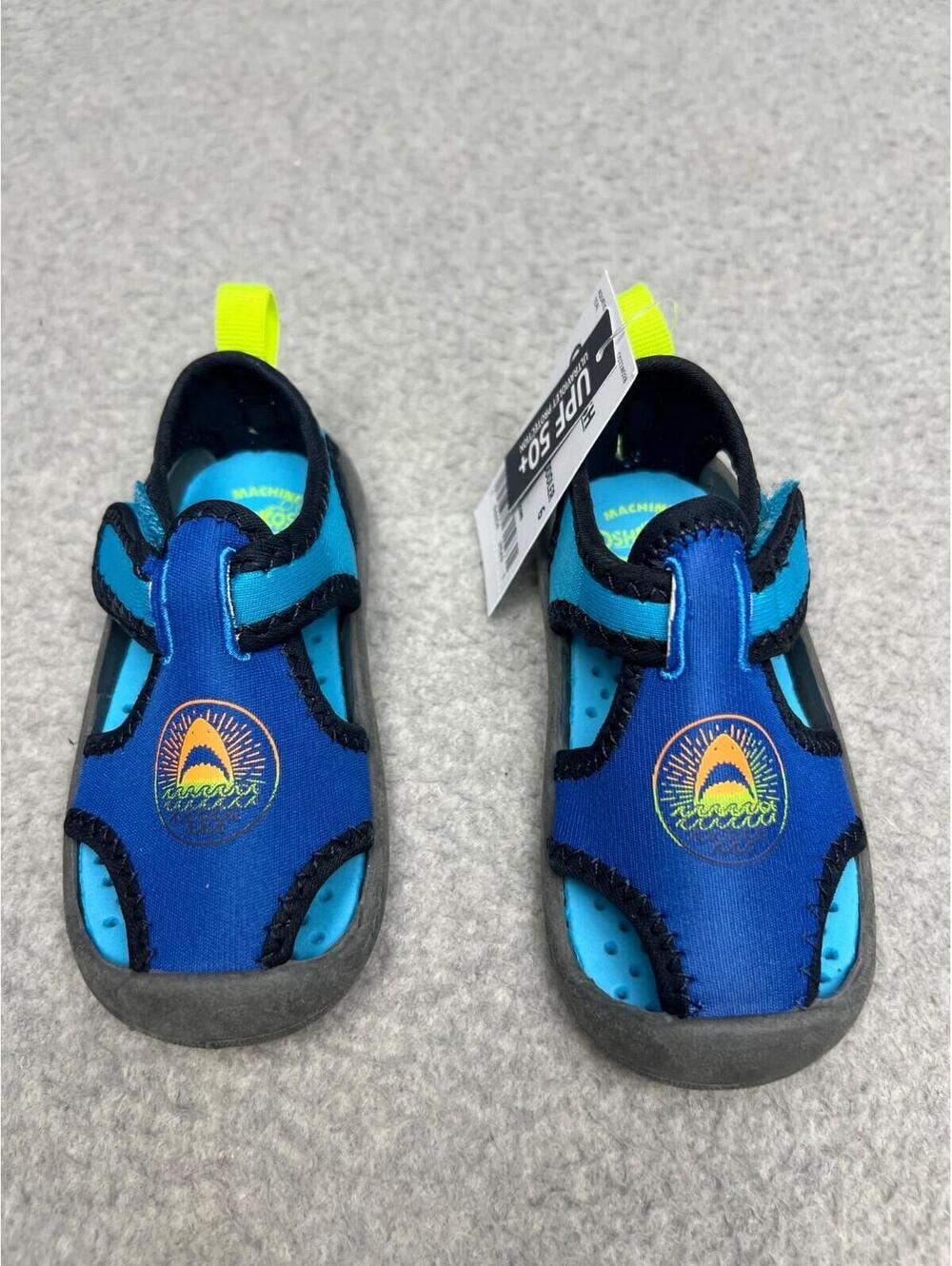 Oshkosh B'gosh Aquatic Style Water Shoes Toddler Boys 6 T Lightweight UPF 50+